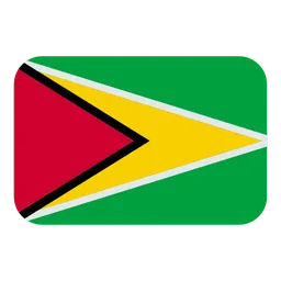 Flag: Guyana — Toss Face