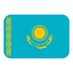Flag: Kazakhstan — Toss Face