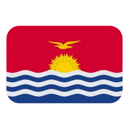Flag: Kiribati — Toss Face