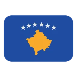 Flag: Kosovo — Toss Face