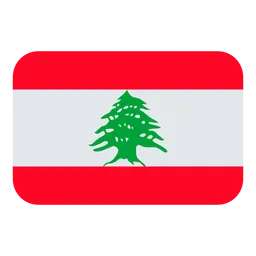 Flag: Lebanon — Toss Face