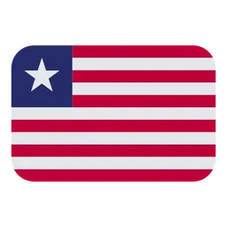 Flag: Liberia — Toss Face