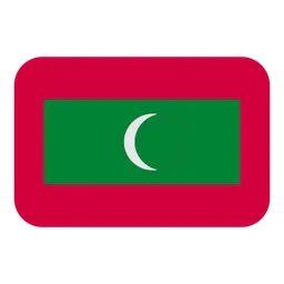 Flag: Maldives — Toss Face