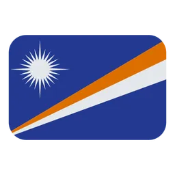 Flag: Marshall Islands — Toss Face