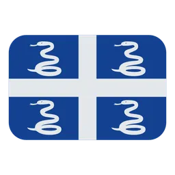 Flag: Martinique — Toss Face