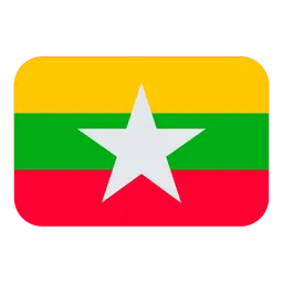 Flag: Myanmar (Burma) — Toss Face