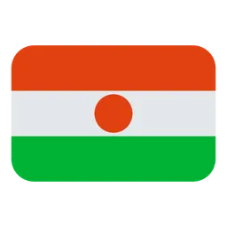 Flag: Niger — Toss Face