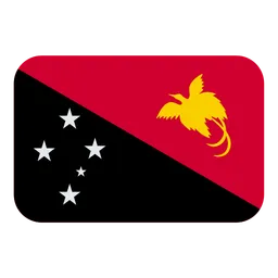 Flag: Papua New Guinea — Toss Face