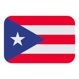 Flag: Puerto Rico — Toss Face