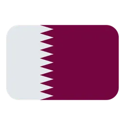 Flag: Qatar — Toss Face