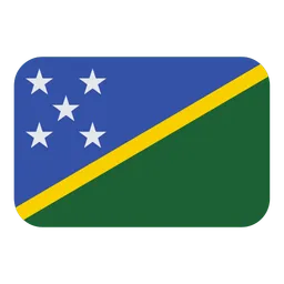 Flag: Solomon Islands — Toss Face