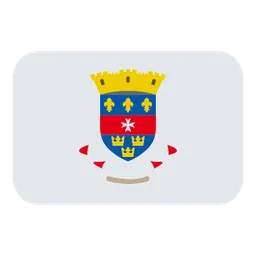 Flag: St. Barthélemy — Toss Face