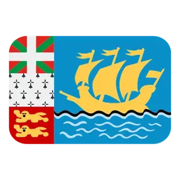 Flag: St. Pierre & Miquelon — Toss Face