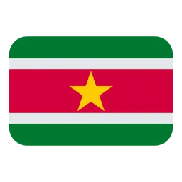 Flag: Suriname — Toss Face
