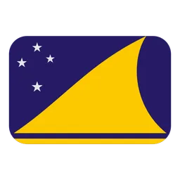 Flag: Tokelau — Toss Face