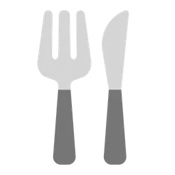 Fork and Knife — Toss Face