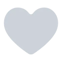 Grey Heart — Toss Face