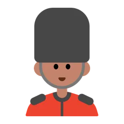 Guard: Medium Skin Tone — Toss Face