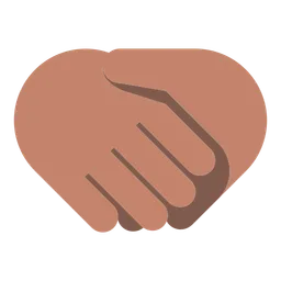 Handshake: Medium Skin Tone — Toss Face