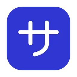 Squared Katakana Sa — Toss Face