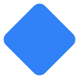 Large Blue Diamond — Toss Face