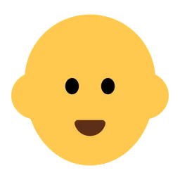Man: Bald — Toss Face