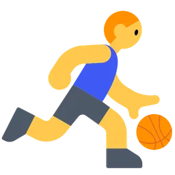 Man Bouncing Ball — Toss Face