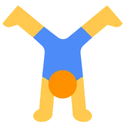 Man Cartwheeling — Toss Face