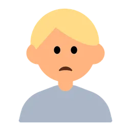 찡그리는 남자: 중간 밝은 피부 톤 — Toss Face