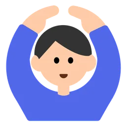 Man Gesturing OK: Light Skin Tone — Toss Face