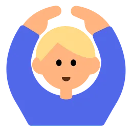 Man Gesturing OK: Medium-Light Skin Tone — Toss Face