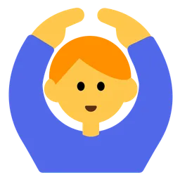 Man Gesturing OK — Toss Face