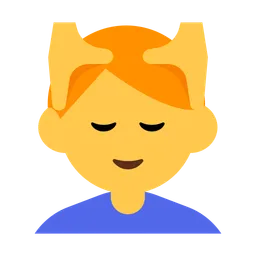 Man Getting Massage — Toss Face
