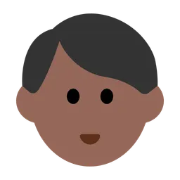 Man: Medium-Dark Skin Tone — Toss Face