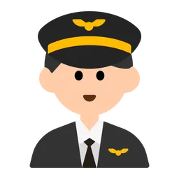 Man Pilot: Light Skin Tone — Toss Face
