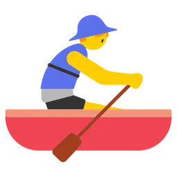 Man Rowing Boat — Toss Face