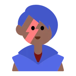 Man Singer: Medium-Dark Skin Tone — Toss Face