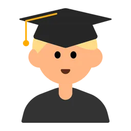 Man Student: Medium-Light Skin Tone — Toss Face