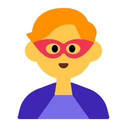 Man Superhero — Toss Face
