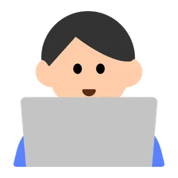 Man Technologist: Light Skin Tone — Toss Face