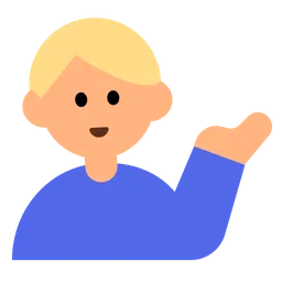 Man Tipping Hand: Medium-Light Skin Tone — Toss Face