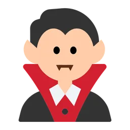 Man Vampire: Light Skin Tone — Toss Face