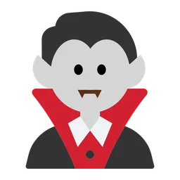 Man Vampire: Medium-Light Skin Tone — Toss Face