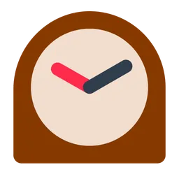 Mantelpiece Clock — Toss Face