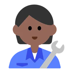 Mechanic: Medium-Dark Skin Tone — Toss Face