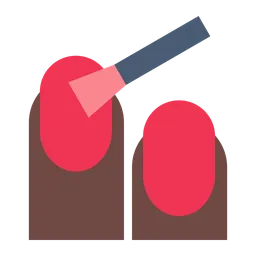 Nail Polish: Dark Skin Tone — Toss Face