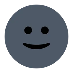 New Moon with Face — Toss Face