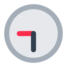 Clock Face Nine-Thirty — Toss Face