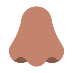 Nose: Medium Skin Tone — Toss Face