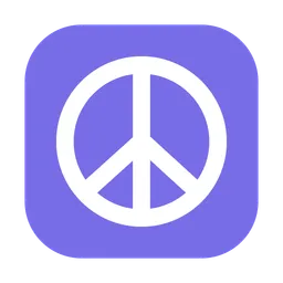 Peace Symbol — Toss Face